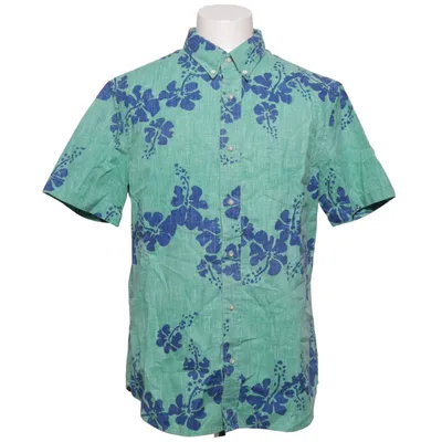 Short sleeve shirt (Green, Blue) from Reyn Spooner Cotton, Polyester
