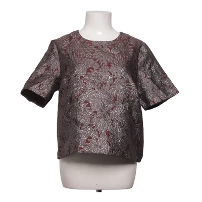 Haut (Marron, Argent) de Kiomi Fibre métallique, Polyamide, Polyester