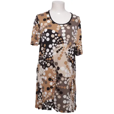 Kjole (Brun, Sort, Hvid) fra Punt Roma Elastan, Viscose