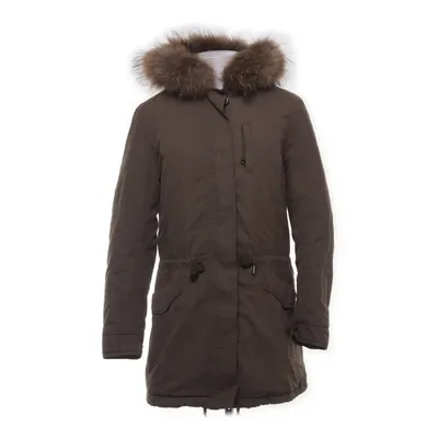 Parka (Grå) fra IQ+ Berlin Bomuld, Polyamid, Polyester, Kaninpels, Viscose