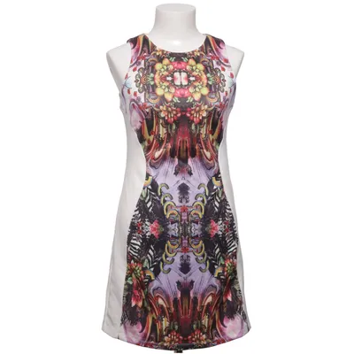 Robe (Blanc, Multicolore) de Elisa Immagine Viscose