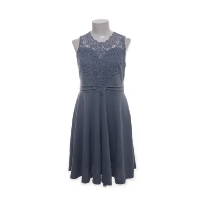 Halterneck dress (Blue) from Shein Elastane, Polyester