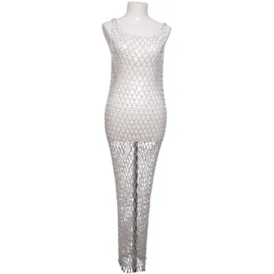 Beach dress (Silver, White)
