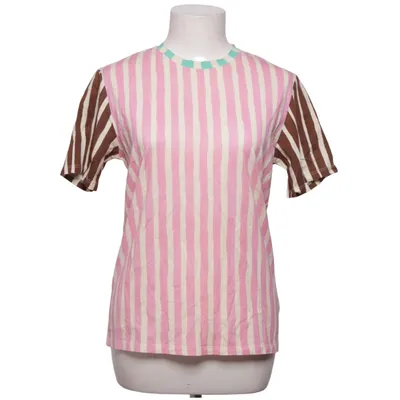 T-shirt (Pink, Brun, Flerfarvet) fra Helmstedt Bomuld