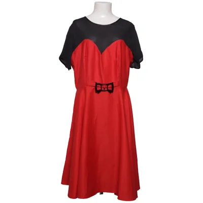 Kjole (Rød, Sort) fra Miss Fortune Bomuld, Polyester