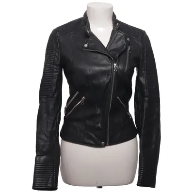 Bikerjacka (Svart) från Zara Polyester, Polyuretan