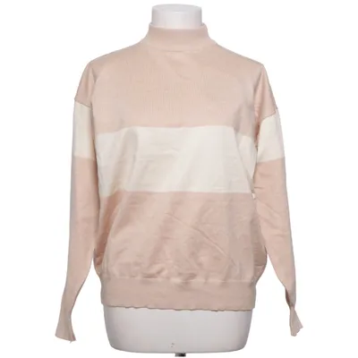 Pul à col roulé (Beige, Blanc) de Cosmoda Polyamide, Polyester, Viscose