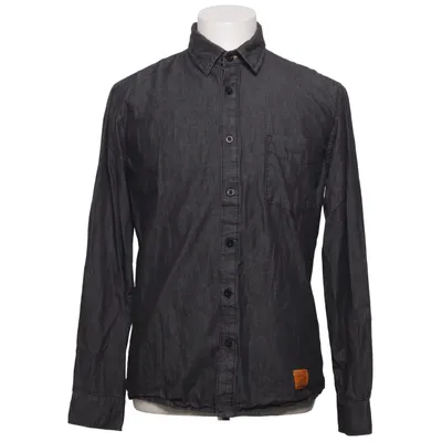 Denim blouse (Grijs) van Owen & Sons Katoen