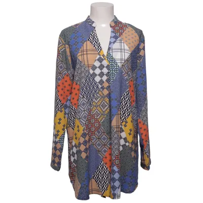 Tuniek (Blauw, Geel, Meerkleurig) van Morghy Art Stylist Viscose