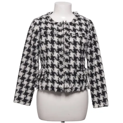 Blazer (Zwart, Wit) van Micha Polyester, Wol