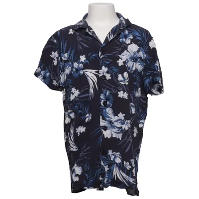 Short sleeve shirt (Blue, White) from D.M.D by Denim Day Viscose
