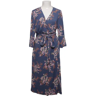 Wrap dress (Blue, Multicolored) from Miss Clarity Elastane, Viscose
