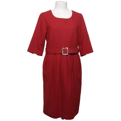 Robe (Rouge) de Solar Acétate, Polyester, Viscose, Laine