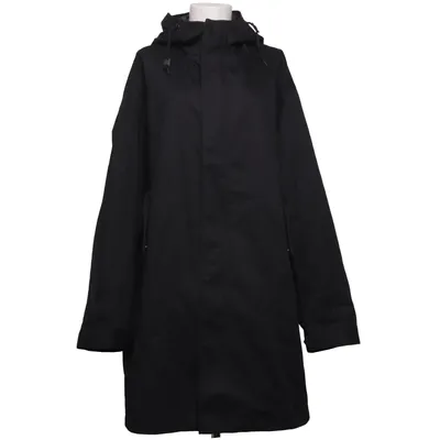 Regnkappa (Svart) från Uniqlo Bomull, Skinnimitation, Polyester