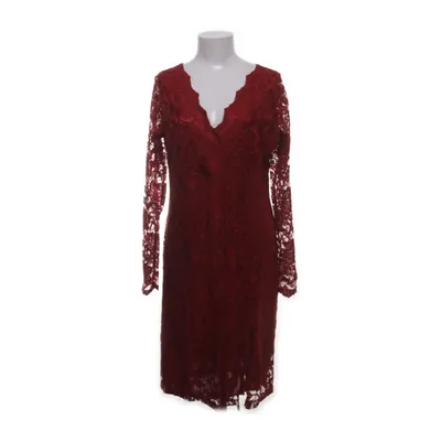 Dress (Red) from Singh Madan Elastane, Polyamide, Polyester, Viscose