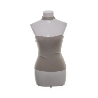 Halternecktopp (Beige) från Claire Rose x NA-KD Polyamid, Polyester, Viskos