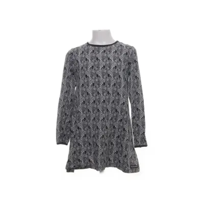 Klänning (Svart, Vit, Flerfärgad) från Villervalla Elastan, Ekologisk bomull