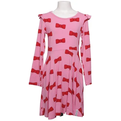 Dress (Pink, Red, Multicolored) from Geggamoja Bamboo, Elastane, Organic cotton