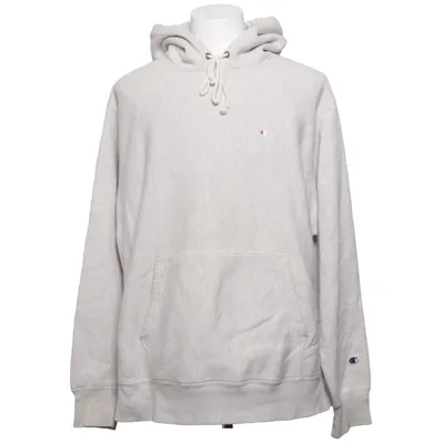Capuchon sweater (Grijs) van Champion Katoen, Polyester