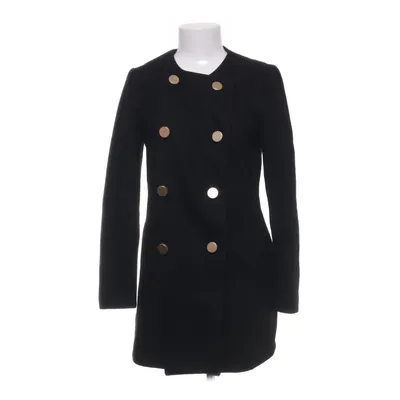 Coat (Black) from Mango Casual Acrylic, Polyamide, Polyester, Viscose, Wool