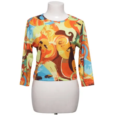 Lange mouwen shirt (Blauw, Geel, Oranje, Meerkleurig) van Jürgen Michaelsen Polyester