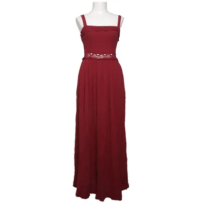 Maxi jurk (Rood) van POPO Katoen, Polyester
