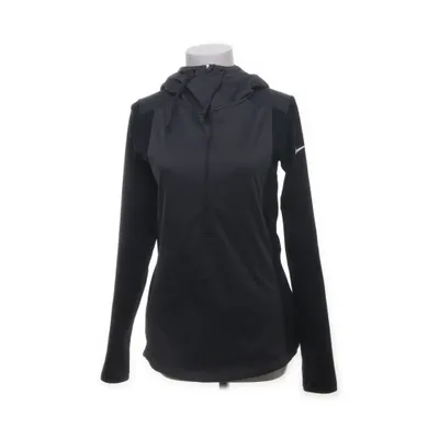 Sweat à capuche (Gris, Noir) de Nike Pro Élasthane, Polyester