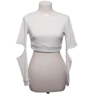 Crop top (White) from Dennis Maglic Cotton, Polyester