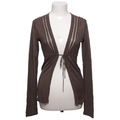 Wrap cardigan (Brown) from Talking French Viscose