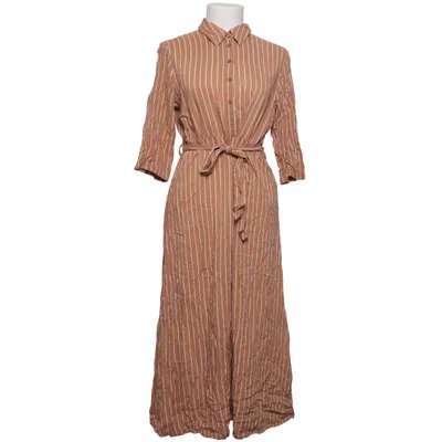 Skjortekjole (Brun, Hvid) fra JDY Viscose