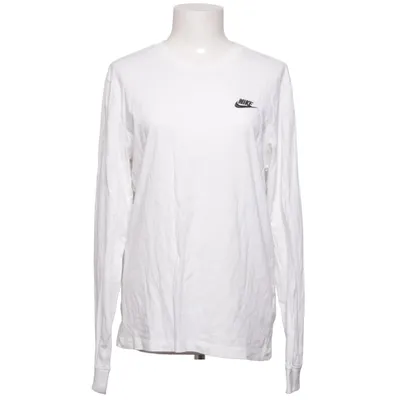 Langarmshirt (Weiß) von Nike Baumwolle