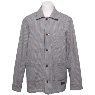 Överskjorta (Blå, Vit) från Kings of Indigo Återvunnen bomull, Återvunnen polyester