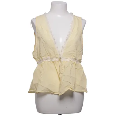 Top (Gul) fra Zara Polyamid, Viscose