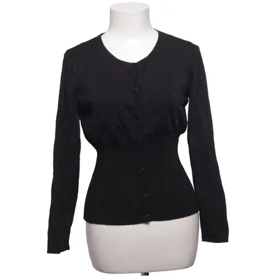 Cardigan (Black) from Kello Metallic fiber, Polyamide, Viscose