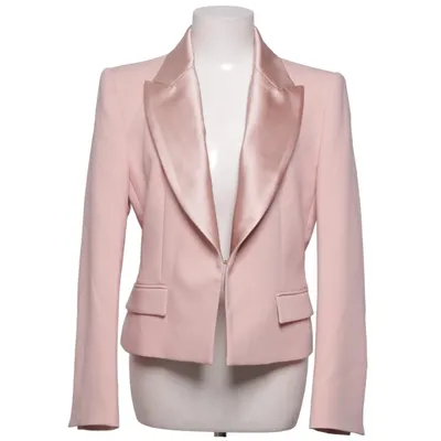 Smokingkavaj (Rosa) från Zara Acetat, Elastan