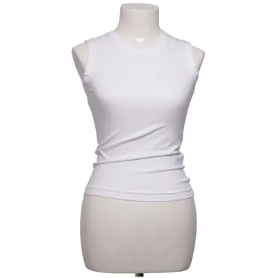 Tanktop (Wit) van Hennes Katoen, Elastaan