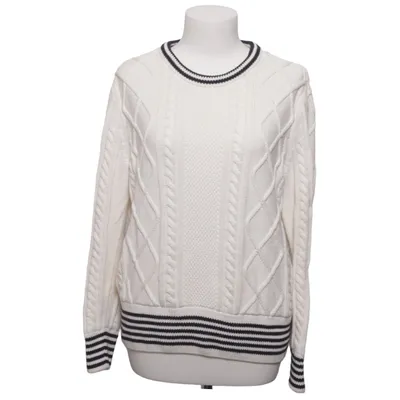 Pull-over (Blanc, Noir) de Barbour Coton