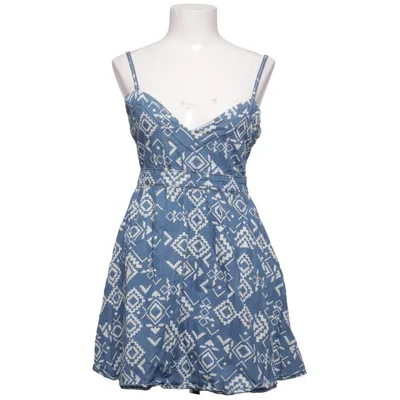 Jurk (Blauw, Wit) van NLY Trend Katoen