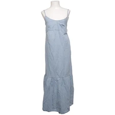 Maxi jurk (Blauw) van Sisley Katoen, Linnen