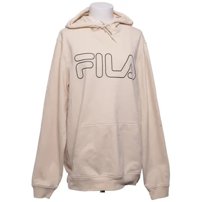Hoodie (Beige) from Fila Cotton, Polyester
