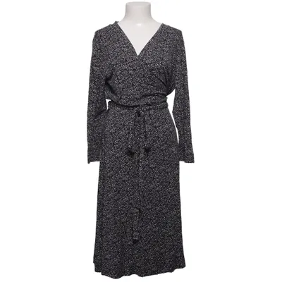 Robe portefeuille (Noir, Blanc) de Miss Clarity Élasthane, Viscose