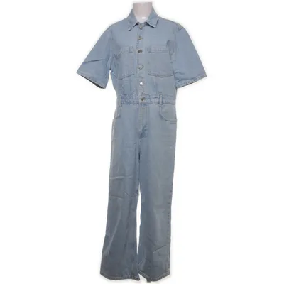 Byxdress (Blå) från Mango Denim Återvunnen bomull