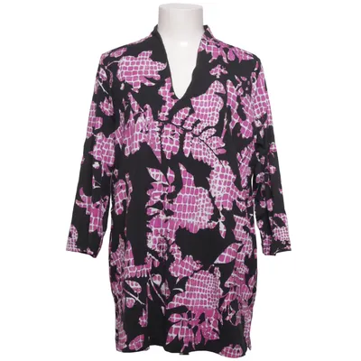 Blouse (Noir, Violet) de Selection by Ulla Popken Coton, Élasthane
