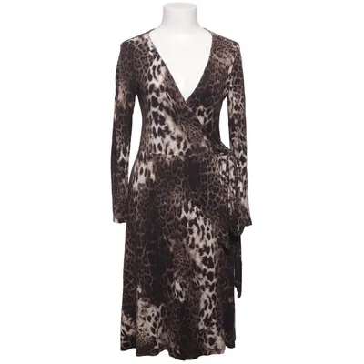 Wrap dress (Brown, White) from Simplicity New York