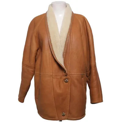 Shearlingjacka (Brun, Beige) från Vinci