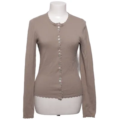 Cardigan (Beige) from By Ti Mo Elastane, Polyamide, Viscose