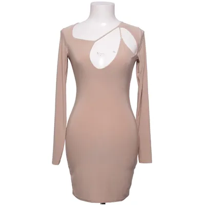 Jurk (Beige) van PrettyLittleThing Elastaan, Polyester