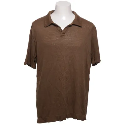 Polo shirt (Brown) from Massimo Alba Linen