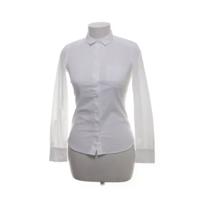 Skjorta (Vit) från H&M Bomull, Elastan, Polyester