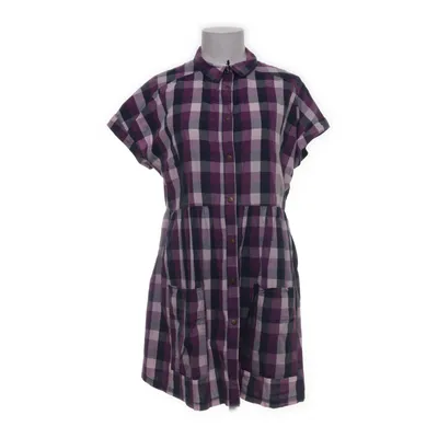 Skjortklänning (Lila, Blå, Vit) från Crocker Bomull